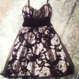 Silk Sparkle Mini Dress